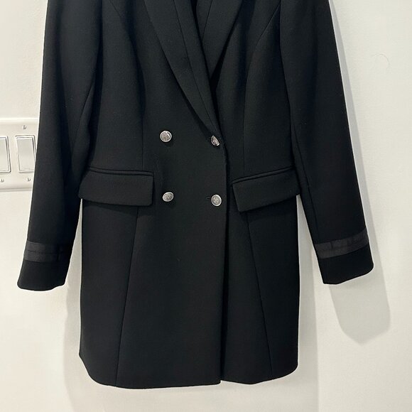 WHBM Long Black Blazer - Picture 2 of 3
